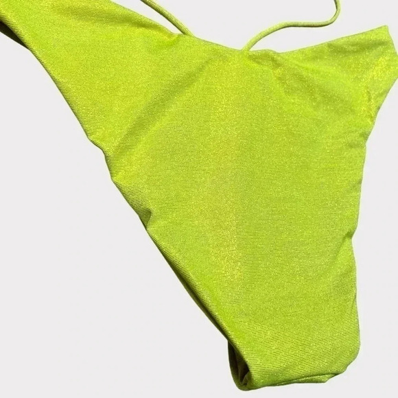 Monica Hansen Beachwear Full Set Small Padded Triangle Top | Criss Cross Bottom - Picture 8 of 15